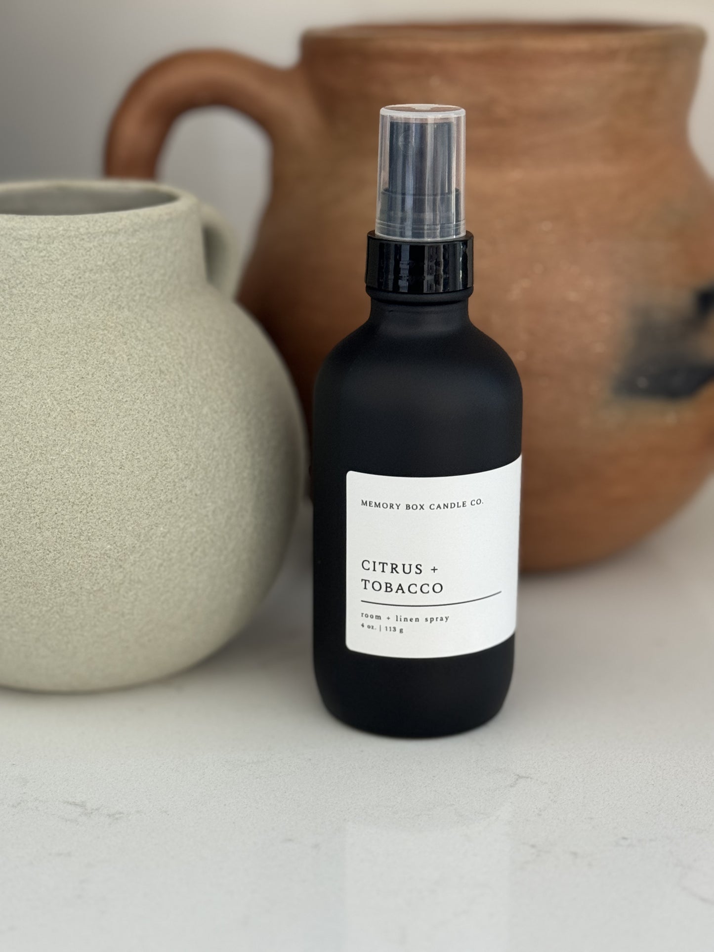 Home Fragrance + Linen Spray - Citrus/Tobacco