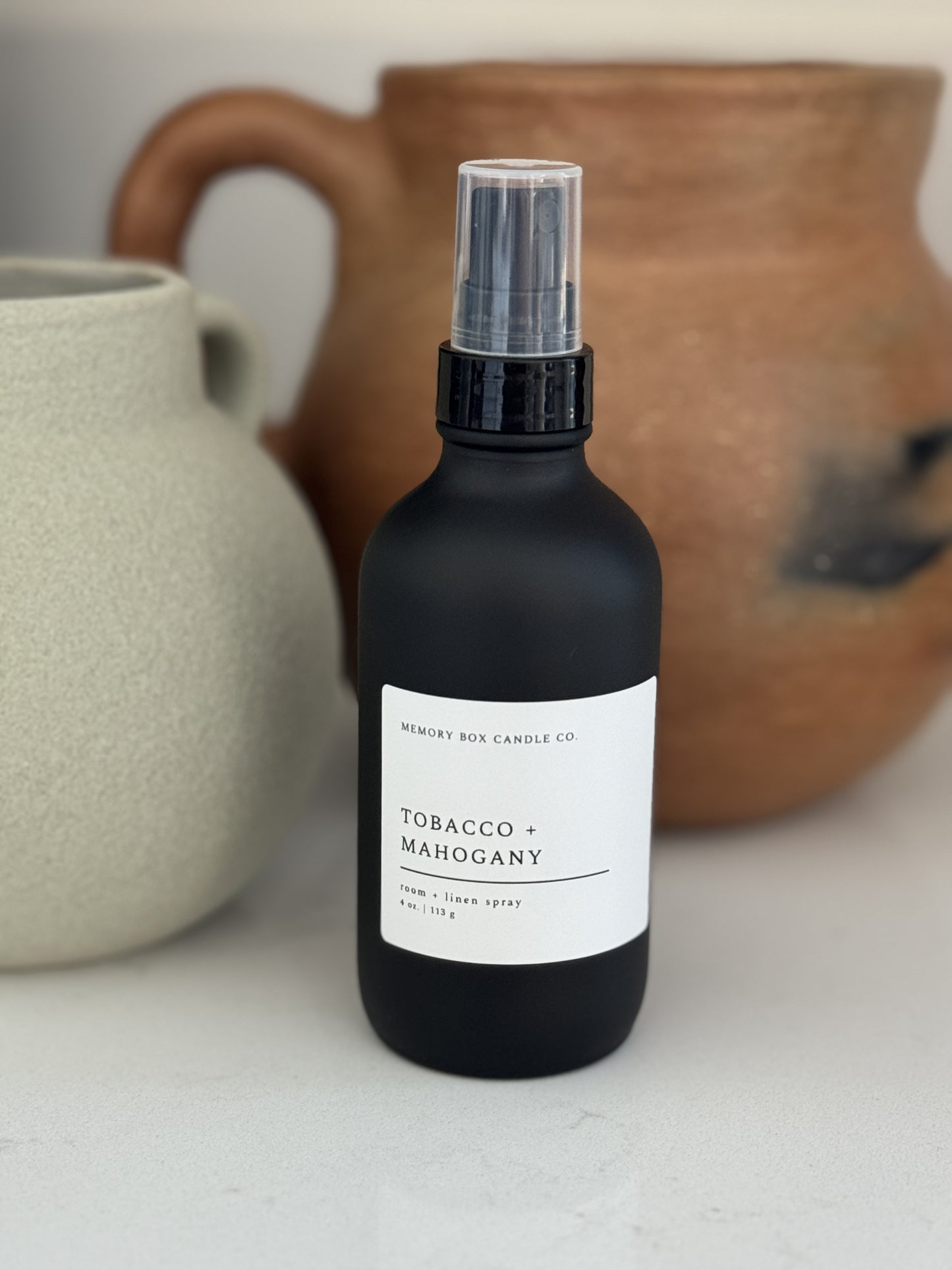 Home Fragrance + Linen Spray - Tobacco/Mahogany